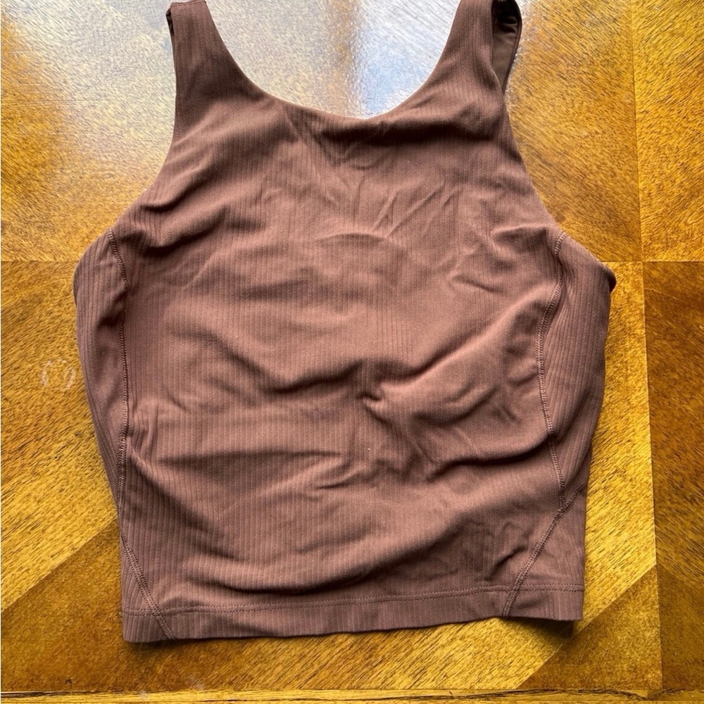 Lululemon High Neck Ribbed Align Tank - Picture 2 of 3